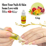 Bliss Kiss Simply Pure Dropper with Refillable Cuticle Squeeze Pen Kit (Crisp, Single Pen)