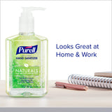 Purell Advanced Hand Sanitizer Naturals with Plant Based Alcohol, Citrus Scent, 8 fl oz Pump Bottle (Pack of 12) - 9626-12-CMR