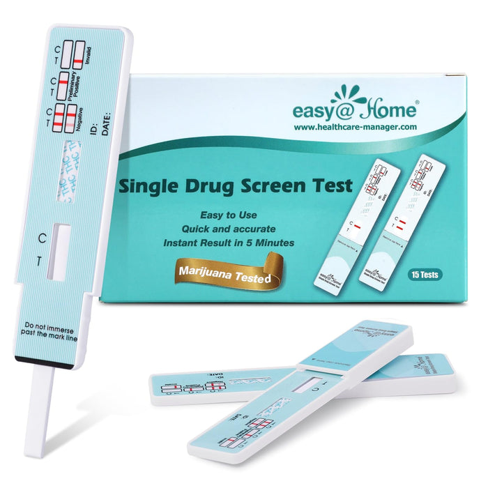 EASY@HOME 15 Pack Marijuana (THC) Single Panel Drug Tests Kit - #EDTH-114