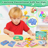 Toddler Toys Talking Flash Cards for 1 2 3 4 5 6 Year Old Boys and Girls, Autism Sensory Toys for Autistic Children, Learning Educational Montessori Speech Therapy 224 Sight Words Kids Gifts