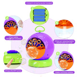 Bubble Machine for Kids, Automatic Bubble Maker, Durable and Portable Automatic 3000+ Bubble Machine for Christmas, Parties, Suitable for Indoor and Outdoor, Fansteck