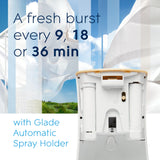 Glade Automatic Spray Air Freshener Refill, Scented Air Freshener for Home and Bathroom, Clean Linen, 6.2 Oz, 3 Count