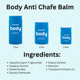 Body Glide Original Anti Chafe Balm | Anti Chafing Stick | Prevent Arm, Chest, Butt, Thigh, Ball Chafing & Irritation | Trusted Skin Protection Since 1996 |2.5oz