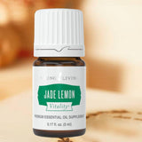 Young Living - Jade Lemon Vitality 5 ml | Digestive Health Supplement | Natural Cleansing Properties | Fresh Flavor for Food & Drinks | Essential Oil for Culinary Use