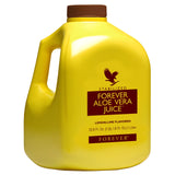 FOREVER LIVING - Forever Aloe Vera Juice - Lemon Lime Flavor - Pure Inner Leaf Gel Drink for Digestive Health & Immune Support - 1 Liter 33.8 oz