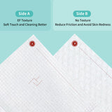 Ditoi Disposable Face Towels, Daily Facial Tissues, Super Soft and Thick Travel Face Towels XL, Makeup Remover Dry Wipes, Face Clean Cloths for Sensitive Skin, 10"×12" 15 Count (Pack of 3)