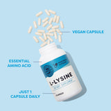 Vimergy L-Lysine – Promotes Healthy Skin, Hair, Nails & Joints* – Supports Healthy Metabolism* – Vegan, Non-GMO & Gluten-Free – 270 Capsules