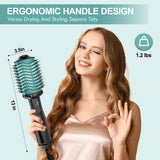 Lopeie Hair Dryer Brush Blow Dryer Brush in One, Hot Air Brush 4 in 1 One Step Hair Dryer and Styler Volumizer with Negative Ion for Drying, Straightening, Curling, Salon for All Hair Types