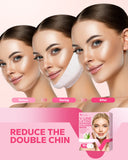 FairyFace V Line Lifting Mask, 10 Count Double Chin Reducer, Lifting Hydrogel Collagen Mask with Aloe Vera and Seaweed, Hydrating and Anti-aging, Creating a V-shaped Face Full of Vitality