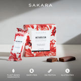 Sakara Sea Salt Chocolate Protein Bar – 12g Plant-Based Protein – Clean & Delicious Snack – 1 Box of Protein Bars