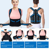 AIFYHOUSE Back Brace for Posture for Women and Men - Posture Brace for Women Under Clothes (40"-42")