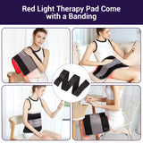 Comfytemp Red Light Therapy for Body, FSA HSA Eligible 24" x 12" Infrared Light Therapy Pad, Red Light Therapy Device with Pulse Function for Back Muscle Pain Relief, 4 Mode & 3 Strength, Idea Gift