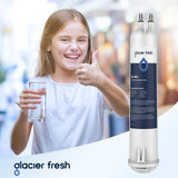 GLACIER FRESH 4396841 Refrigerator Water Filter Compatible with EDR3RXD1, 4396841, 4396710, Filter 3, 46-9083,46-9030, 9030, 9083 Refrigerator Water Filter | 3 Pack