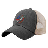 Trump 2024 45 47 Vintage American Flag Retro 4547 Trump 2024 Hats Happy dad hat AllBlack Mens Baseball Cap Gifts