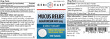 Gericare Expectorant Mucus Relief Guaifenesin 400mg 3 pack by Geri-Care