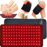 Red Light Therapy Infrared Light Therapy Pad Wearable Wrap Heating Pad for Body Pain Relief Back Waist Shoulder Knee Feet Faster Energy Recovery with Timer, Ideal Gift