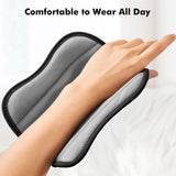 FREETOO Fitted Wrist Brace for Carpal Tunnel Night Relief, Lengthened Fixed Hand Support for Women Men with Metal Splint, One-Step Wear Wrist Support for Right and Left Hand, for Arthritis Tendonitis