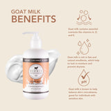 Dionis - Goat Milk Skincare Scented Lotion (8.5 oz) - Made in the USA - Cruelty-free and Paraben-free (Creamy Coconut & Oats)