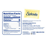 SPLENDA Zero Calorie Sweetener Value Pack, 800 Count Packets