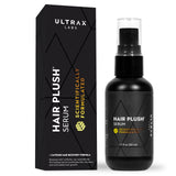 Hair Growth Serum 1.7 fl oz - Anti-Thinning Hair Regrwoth - Hair Loss Treatments for Women and Men made with Biotin, Caffeine, Menthol, Niacinamide - Hair Plush by Ultrax Labs