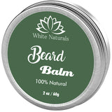 Organic Beard Balm, Styles, Strengthens & Softens Beards & Mustaches - Leave in Conditioner with Natural Argan Oil, Shea Butter, Vitamins and Wax Boost for Ultimate Shine