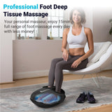 CuPiLo Foot Massager with Heat, FSA HSA Eligible Shiatsu Feet Massager with Remote Control, Multi-Level Compression Deep Knead Foot Massage for Neuropathy & Plantar Fasciitis, Fits Up to 13", Gifts