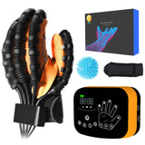 MZU Upgraded rehabilitation robotic glove for hempiplegia stroke paralysis arthriti patient physical reabilitech,finger and hand function workout recovery device,massager machine gloves.