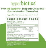 Hyperbiotics IBS Probiotic Support | Lactobacillus Plantarum 299V for Gas, Bloating, Diarrhea and IBS Relief* | Vegan IBS Supplement | Bowel Regularity and Digestive Health | Gluten Free | 30 Count