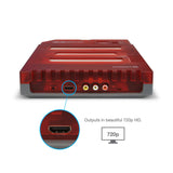 Hyperkin RetroN 3 HD 3-in-1 Retro Gaming Console for NES, Super Famicom, and Genesis/Mega Drive (Jasper Red) - Super NES