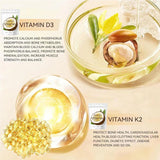 Vitamin D3 K2 10000 IU with 200 mcg Vitamin K2 (MK-7), Replenish Vitamin D3 K2 Coconut Oil Softgels 300 Gels
