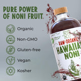 Healing Noni - Raw Organic Noni Juice - 1 Pack of 32oz