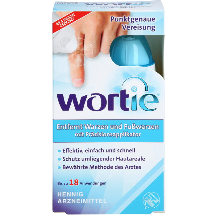 Wortie for icing with precision applicator 1 piece