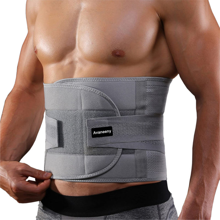Back Brace-Relief for Back Pain, Herniated Disc, Sciatica, Scoliosis- Lower Back Brace Belt - Sports Lumbar Support Brace with Dual Adjustable Straps for Keep Spine Straight and Safef - Breathable Waist Support Belt for Men and Women