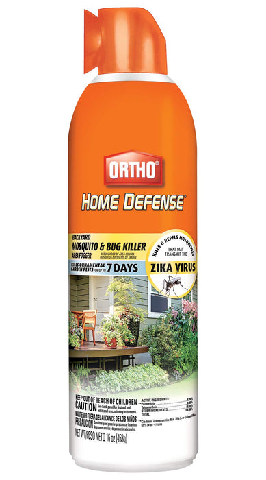 ORTHO  Home Defense Outdoor Mosquito Fogger & Bug Killer 16 oz cans Lot of 4