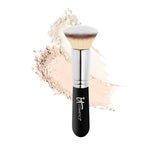 IT Cosmetics Heavenly Luxe Flat Top Buffing Foundation Brush #6 - Foundation Brush for Liquid Makeup & Foundation Powder - Makeup Brush With Award-Winning Heavenly Luxe Hair