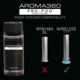Aroma360 - Escapade Pro Pod 50ML - Fragrance Oil Scent - Luxury Aromatherapy Scent Diffuser Oil - Hints of Lemon, Ocean, Bergamot, & Fragrant Jasmine - for Essential Oil Diffusers - for Home & Office