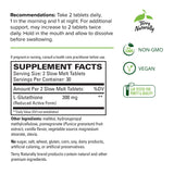 Terry Naturally Clinical Glutathione - 60 Slow Melt Tablets - Stable 300 mg L-Glutathione Supplement - Non-GMO, Vegan, Gluten Free - 30 Servings