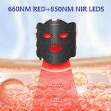 Sunlamlux Red Light Therapy for Face, 7 Color LED Face Light Therapy, Portable Red Light Therapy at Home and Travel