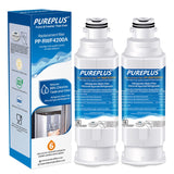 PUREPLUS DA97-17376B Water Filter Replacement for Samsung HAF-QIN, HAF-QIN/EXP, DA97-08006C, RF23M8070SG, RF23M8070SR, RF23M8090SG, RF23M8090SR, RF23M8570SR, RF23M8590SG Refrigerator, 2Pack