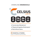 CELSIUS ESSENTIALS, Sparkling Orangesicle, Performance Energy Drink 16 Fl Oz (Pack of 12)