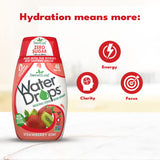 SweetLeaf Water Drops, Strawberry Kiwi – Sugar-Free Water Enhancer Drops, Stevia & Monk Fruit Sweetener Water Flavoring, 1.62 Oz (Pack of 6)