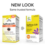 Terry Naturally Saffron Lift + Curcumin - 60 Capsules - Non-GMO, Vegan, Gluten Free - 60 Servings