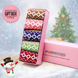 MORECOO Womens Socks Winter - Christmas Gifts for Women - Thick Wool Soft Warm Fuzzy Cozy Socks for Women