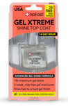 Nail-Aid Ceramide Extreme Thickener + Gel Top Coat, Clear, 2 Count (Pack of 2)