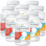 2550mg Liposomal Glutathione Softgel, Highest Absorption, Glutathione Supplement Gluten Free, Reduced Glutathione, Made in the USA, Master Antioxidant for Aging Defense, Immune System, 480 Softgels