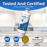 Pureline DA97-17376B Samsung Water filter Replacement, HAF-QIN/EXP Refrigerator Water Filter Replacement. (3 Pack)