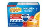 Emergen-C Immune+ 1000 mg Vitamin C + Vitamin D & Zinc, (Super Orange 60 Ct/Raspberry 30Ct) 90 Packets