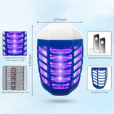 Jahy2Tech Bug Zapper Indoor,6 Pack Electronic Mosquito Zapper Indoor Mosquito Killer Lamp with UV Light Attractant,Plug in Fruit Fly Traps Indoor for Home, Living Room, Office Pest Control