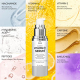 Super Vitamin C Serum for Women over 70: Niacinamide, Vitamin C, Hyaluronic Acid