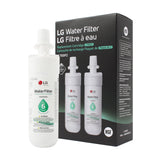 LG LT700P2 Refrigerator Water Filter (2 Count) and LG LT120F Refrigerator Air Filter